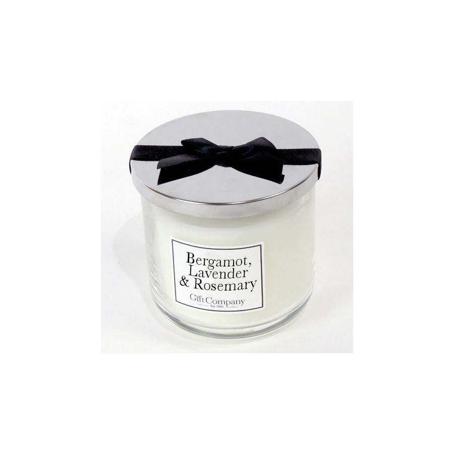 gift company Premium Double Wick Candle Bergt Lavr & Rosemary