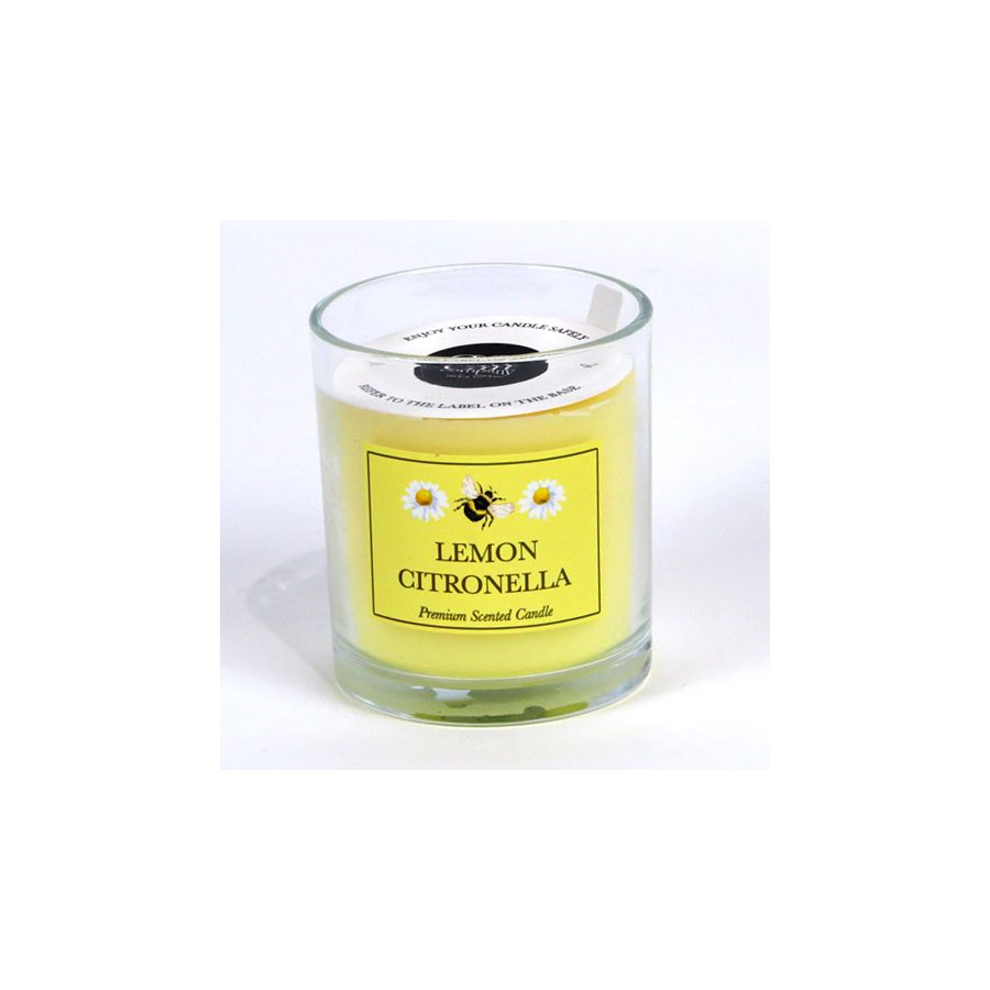 gift company Premium Single Wick Jar-Lemon Citronella