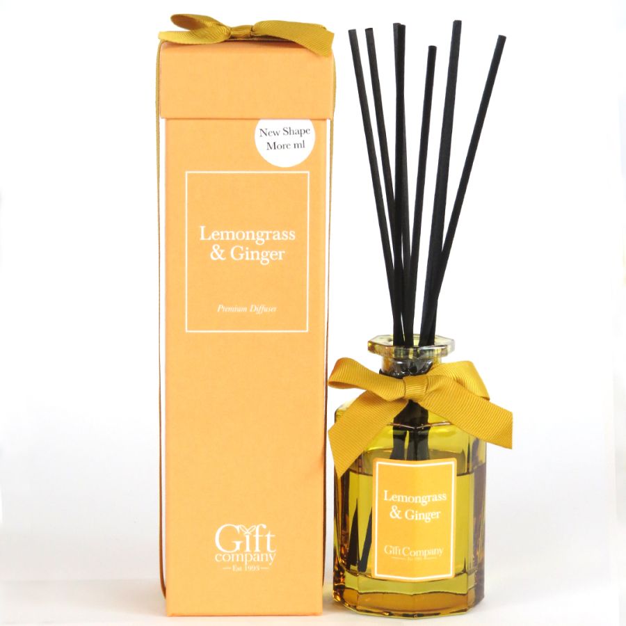 gift company Reg Octagonal Colour Diffuser-Lemongrass&Ginger