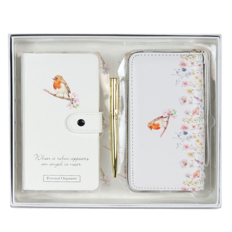 gift company Robin Purse and Personal Organiser Set