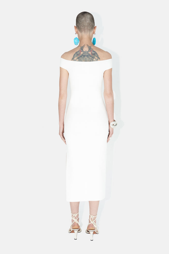 Galvan London Aphrodite Dress - White