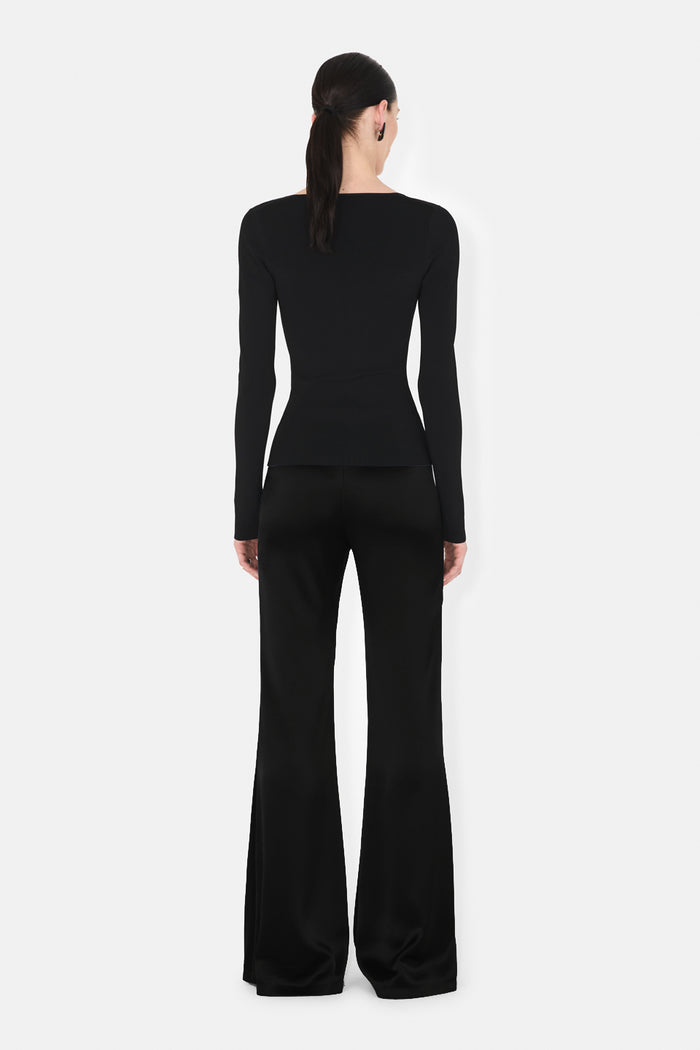 Galvan London ATRUVIA TROUSERS - Black