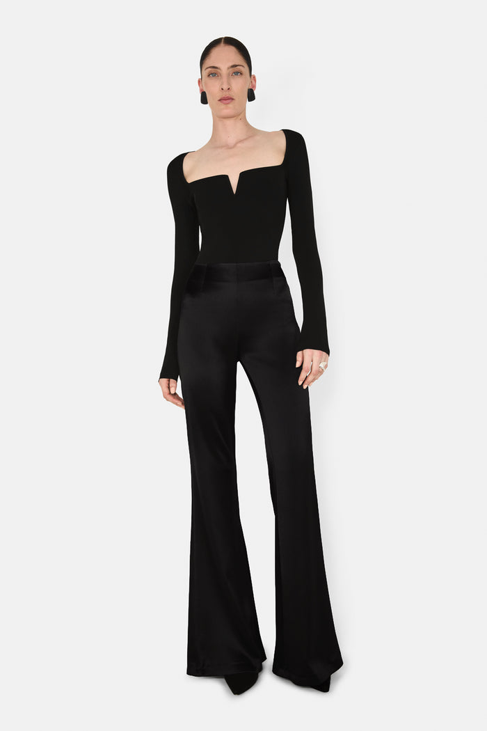 galvan london ATRUVIA TROUSERS - Black