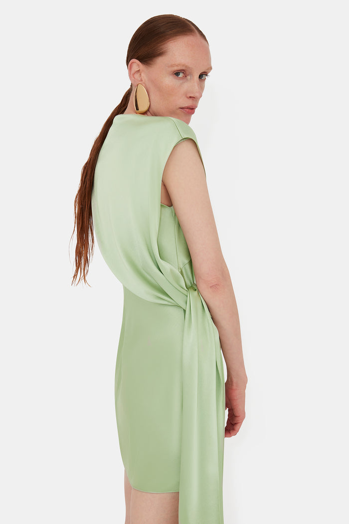 Galvan London Auriga Dress - Melon