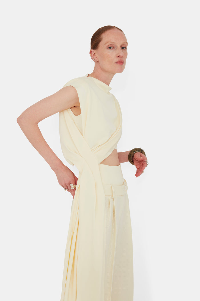 Galvan London Auriga Top - Buttercream