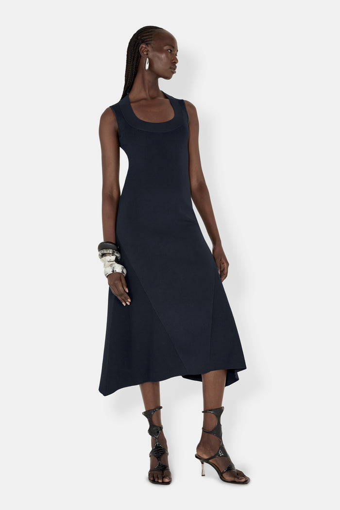 Galvan London Claudia Dress - Midnight