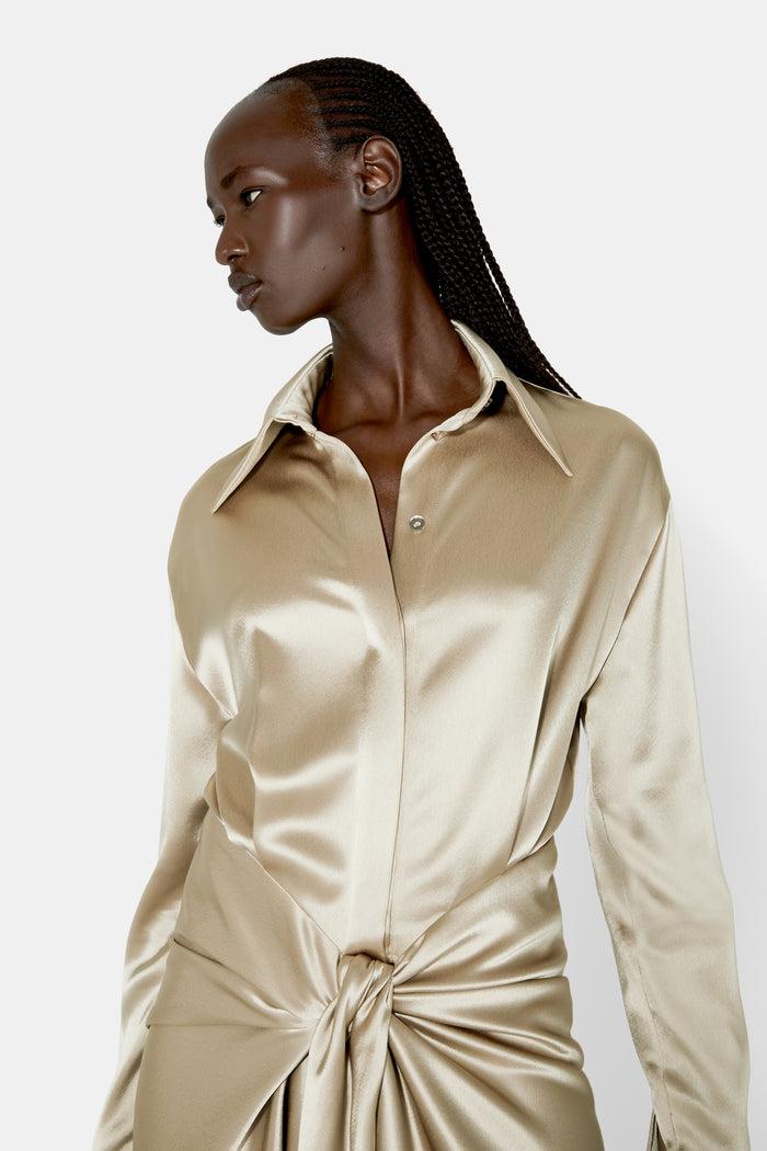 Galvan London DeLovie Dress - Sand