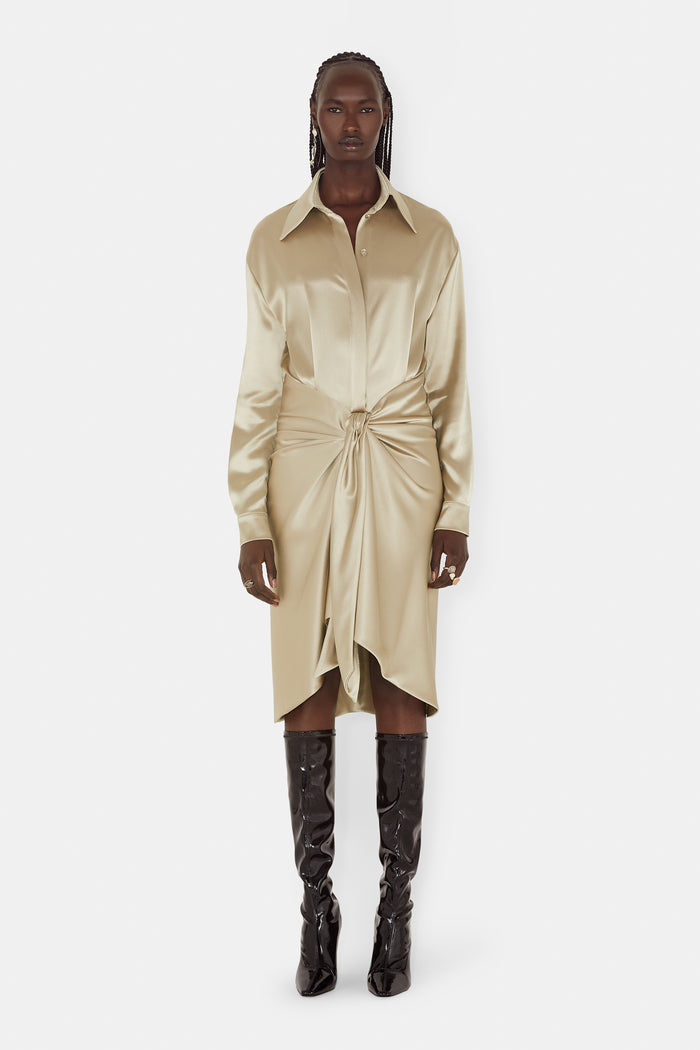 galvan london DeLovie Dress - Sand