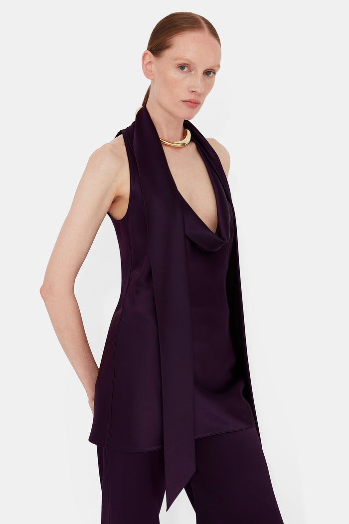 Galvan London Delphinus Top - Nightshade