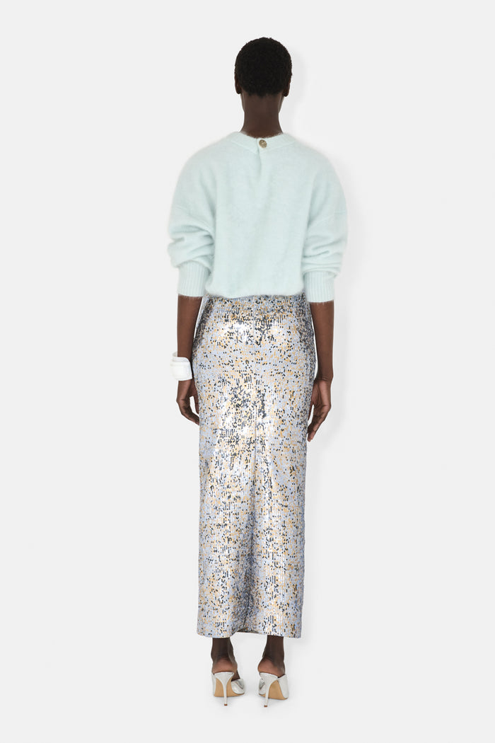 Galvan London Diffusion Skirt - Silver & Gold