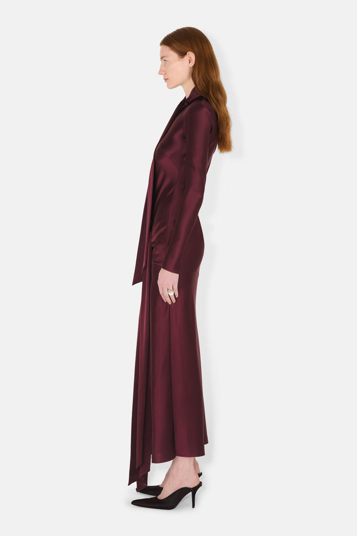 Galvan London Emilie Dress - Oxblood