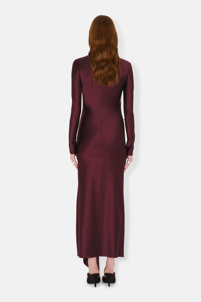 Galvan London Emilie Dress - Oxblood