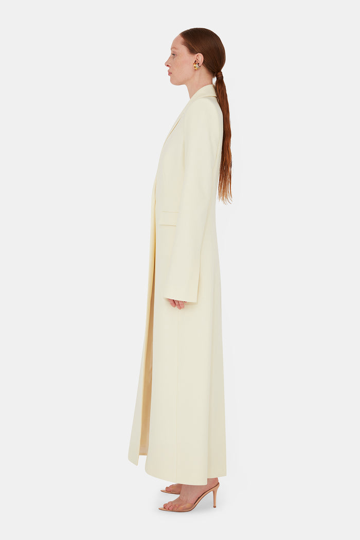Galvan London Eris Coat - Buttercream