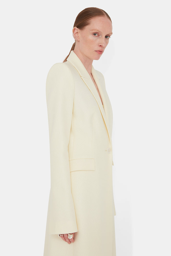 Galvan London Eris Coat - Buttercream
