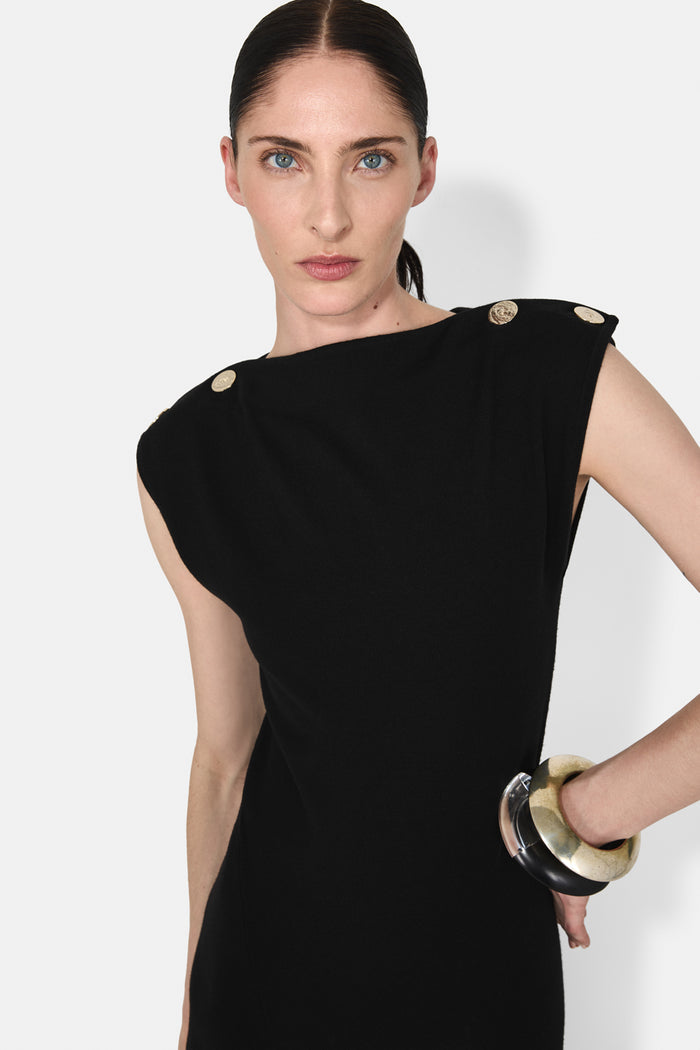 Galvan London Fatima Dress - Black