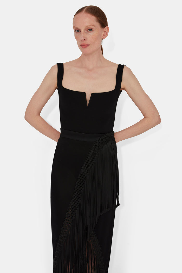 Galvan London Freya Bodysuit - Black