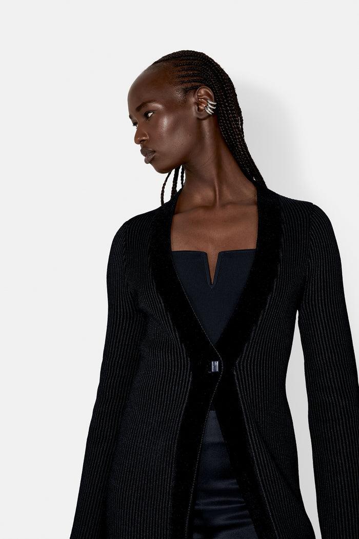 Galvan London Freya Short Sleeved Body - Black