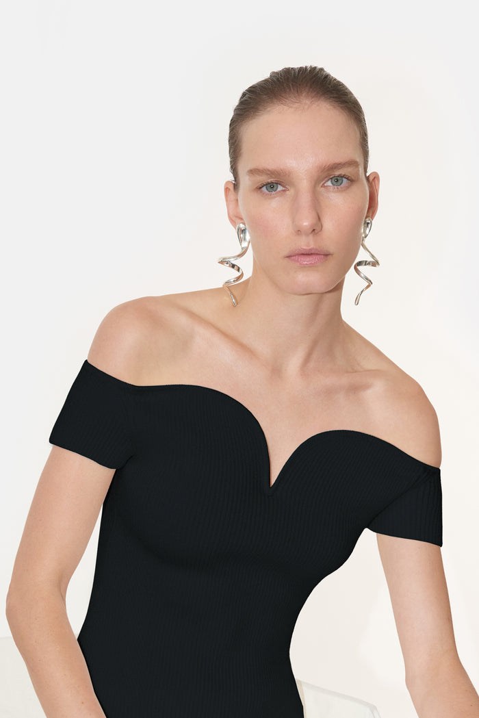 Galvan London Grace Top - Black