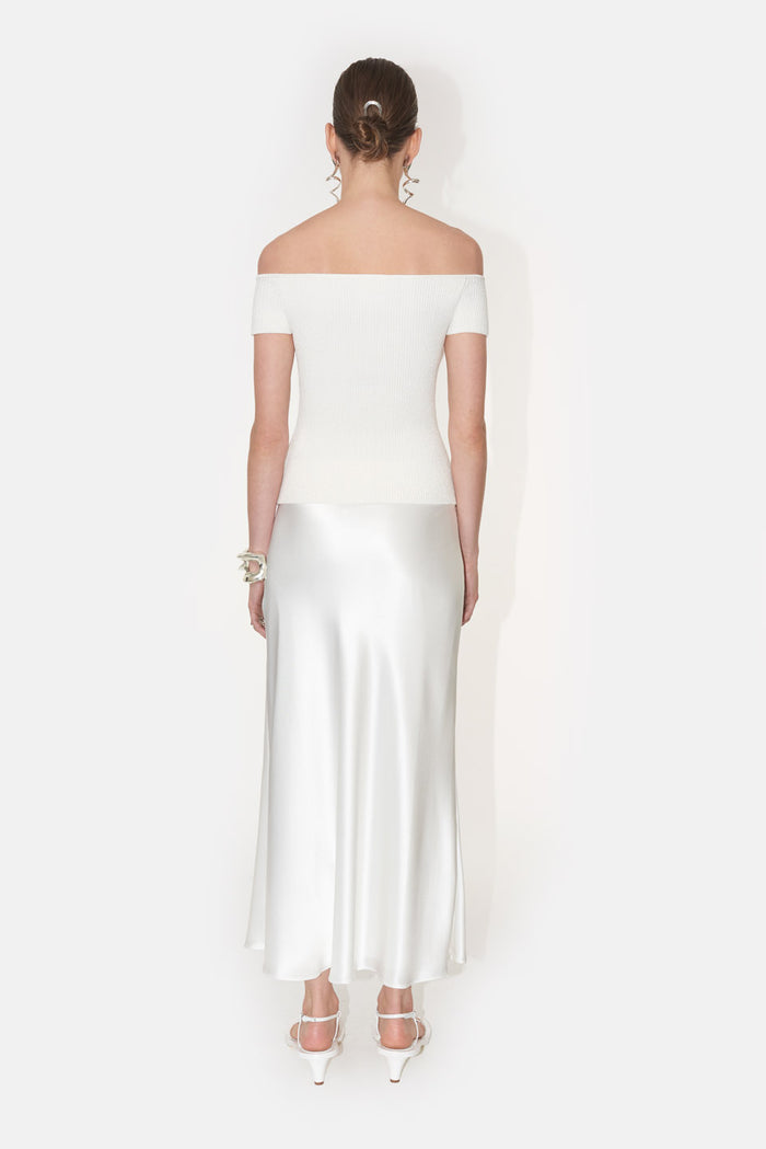 Galvan London Grace Top - Pearl