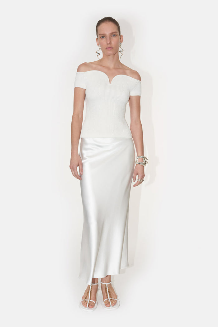 galvan london Grace Top - Pearl