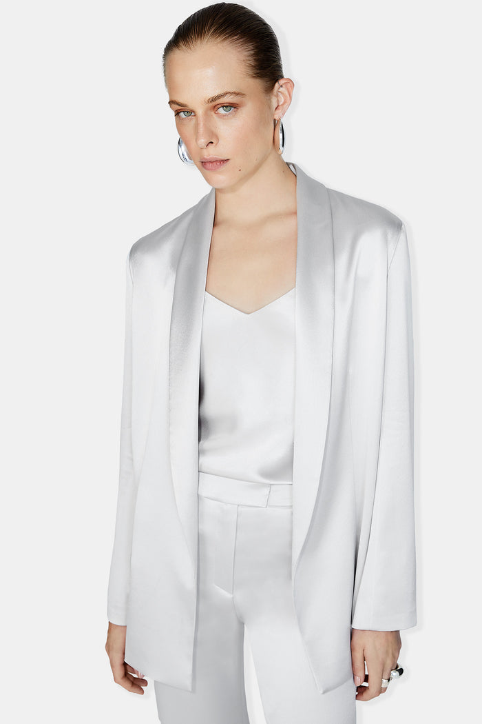 Galvan London Julianne Blazer - Platinum