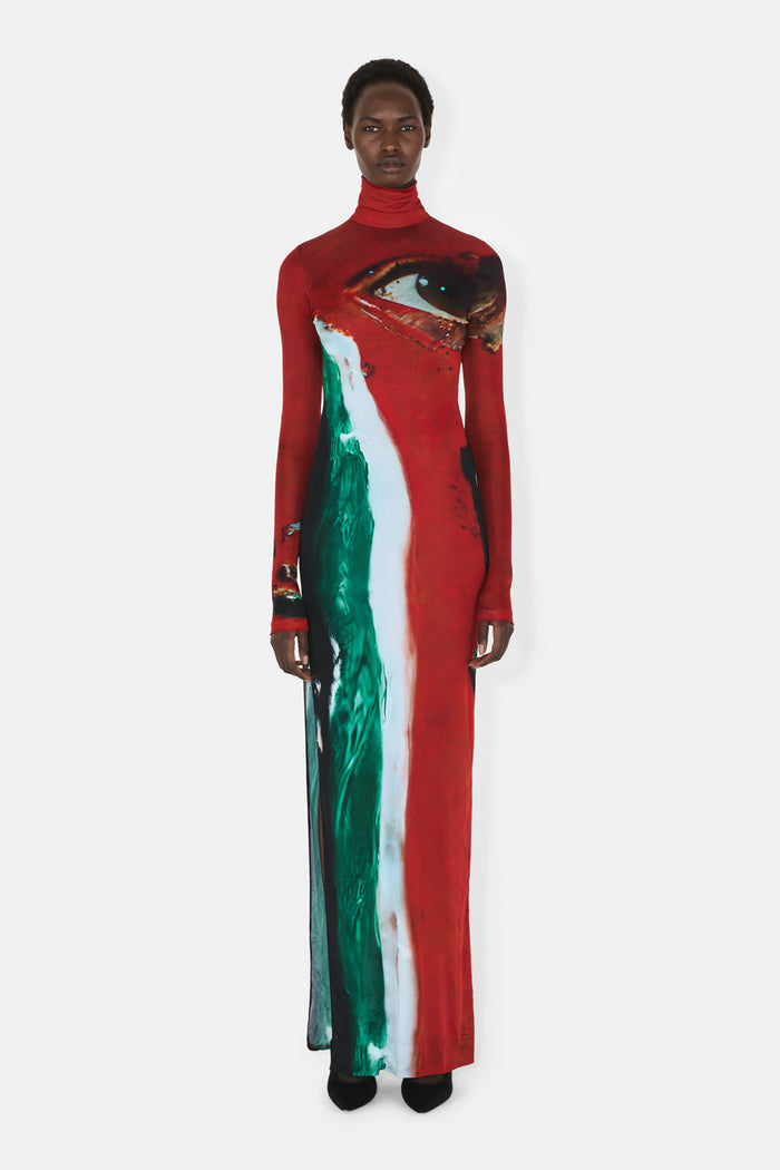 galvan london Longest Possible Game Dress - Oxblood