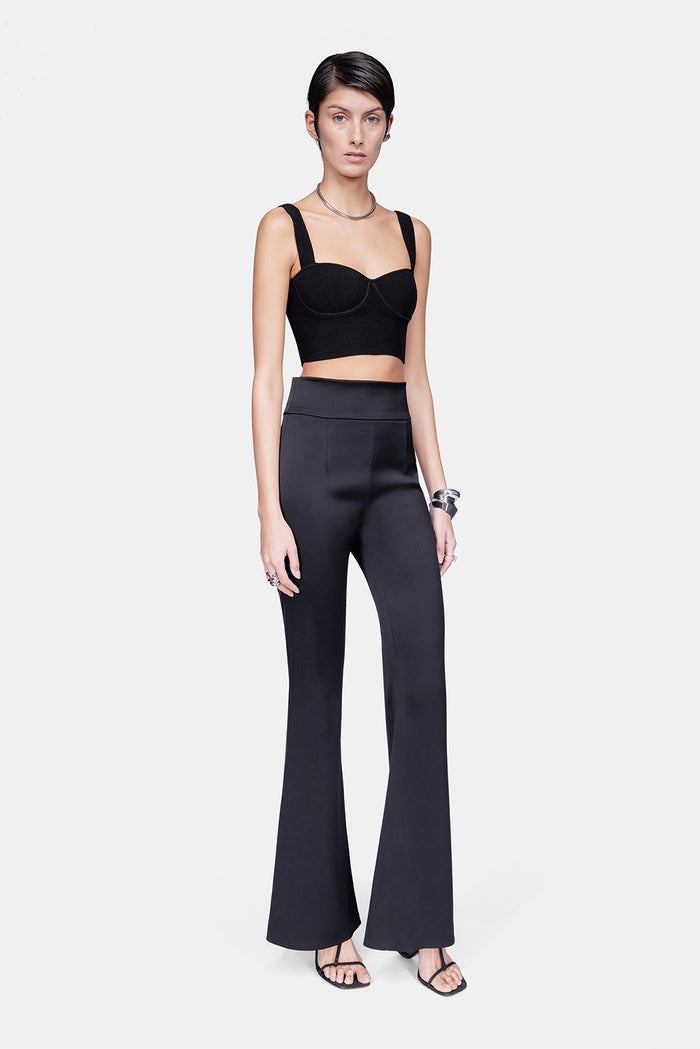 Galvan London Longline Nyx Bralette - Black