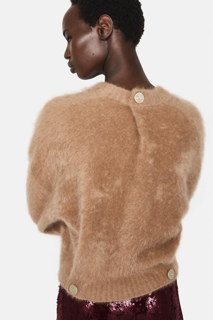 Galvan London Loom Jumper - Camel