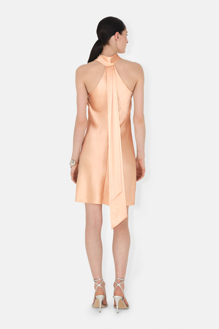 Galvan London MINI PANDORA DRESS - BALLET PINK