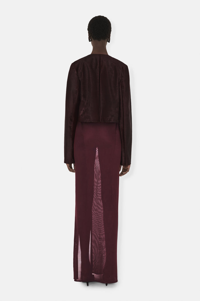 Galvan London Moxie Jacket - Oxblood