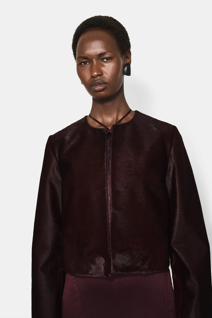 Galvan London Moxie Jacket - Oxblood
