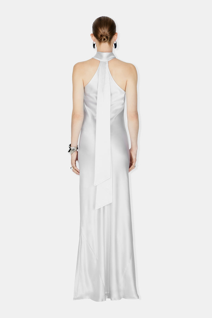 Galvan London Pandora Dress - Platinum