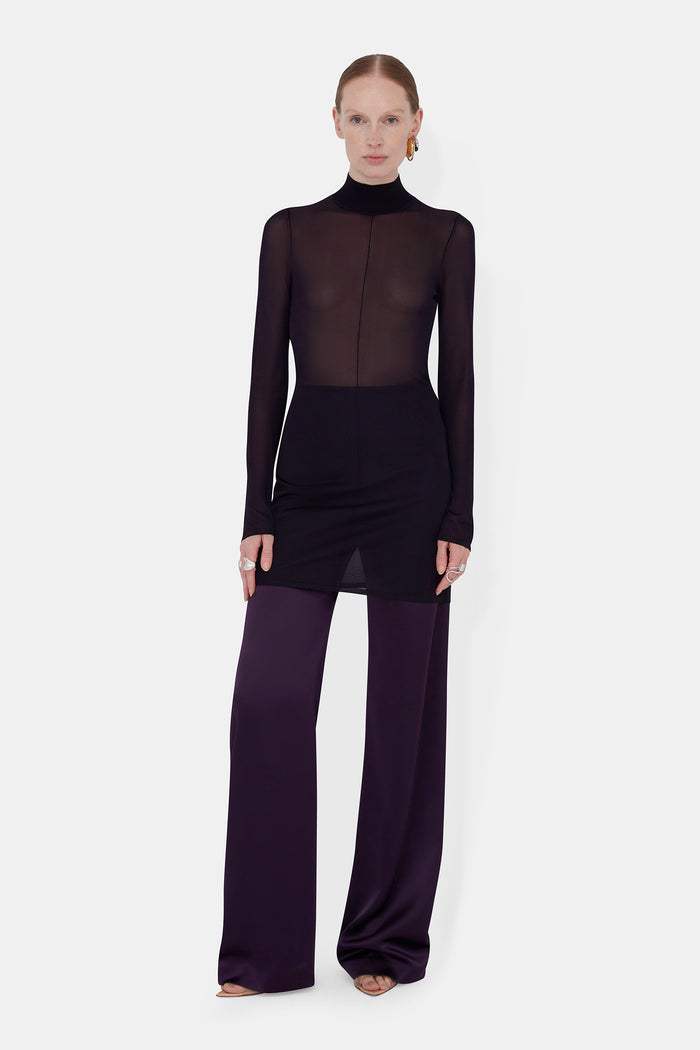 galvan london Pulse Mini Dress - Nightshade