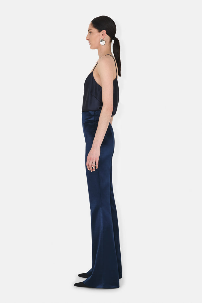 Galvan London SCULPTED TROUSER - BLUE MOON