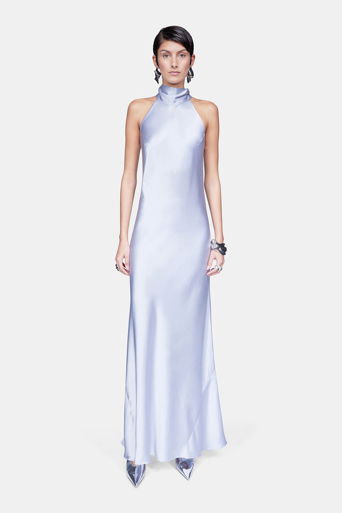 galvan london Sienna Dress - Silver