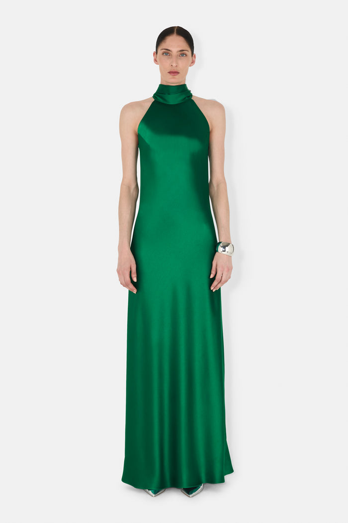 galvan london Sienna Gown - Emerald