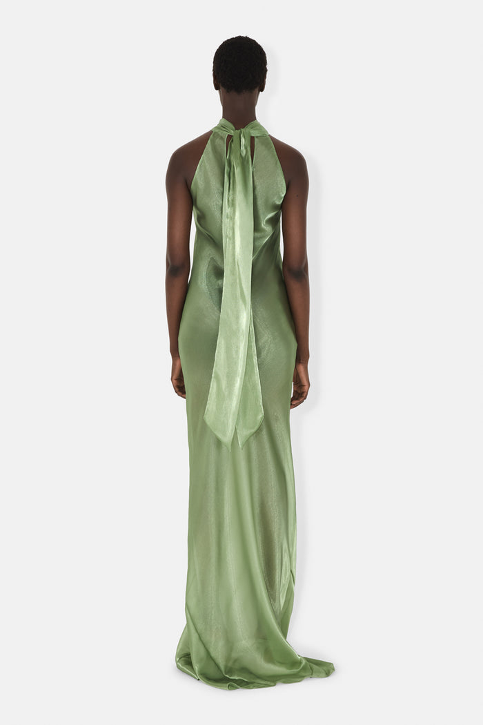 Galvan London Sienna Gown - Matcha