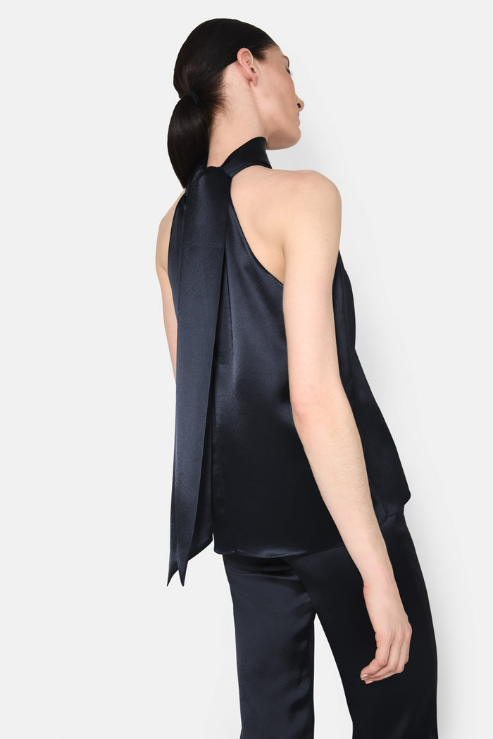 Galvan London SIENNA TOP - MIDNIGHT