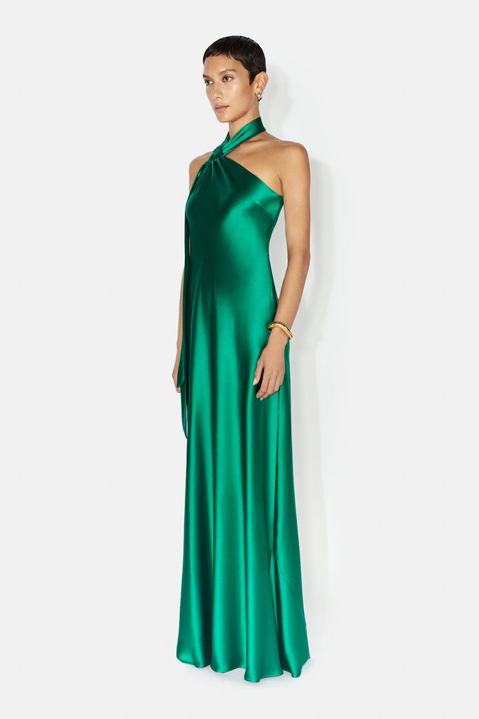 Galvan London Ushuaia Dress - Emerald