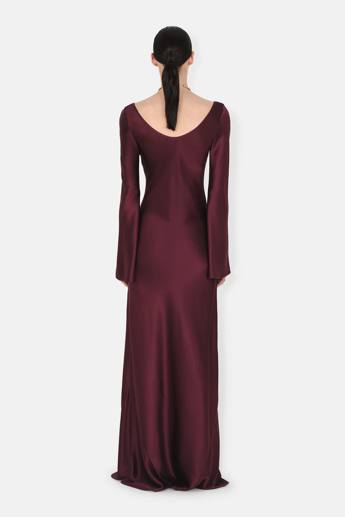 Galvan London Valleta Gown - Oxblood
