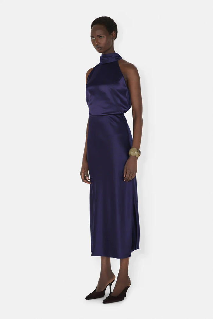 Galvan London VALLETTA SKIRT - MIDNIGHT