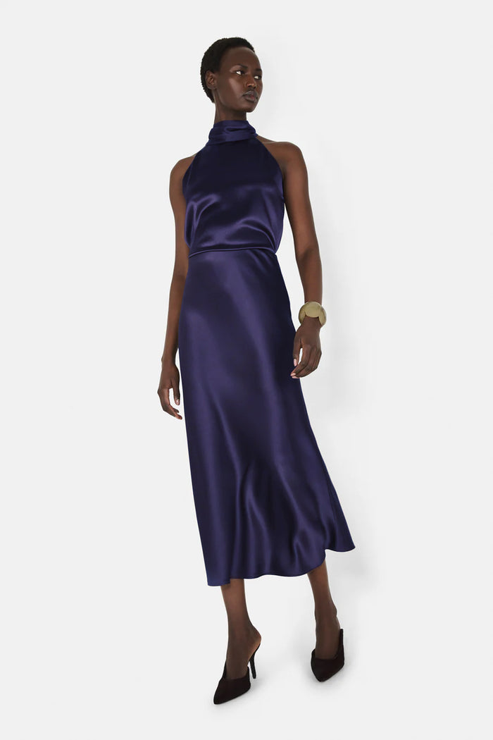 Galvan London VALLETTA SKIRT - MIDNIGHT