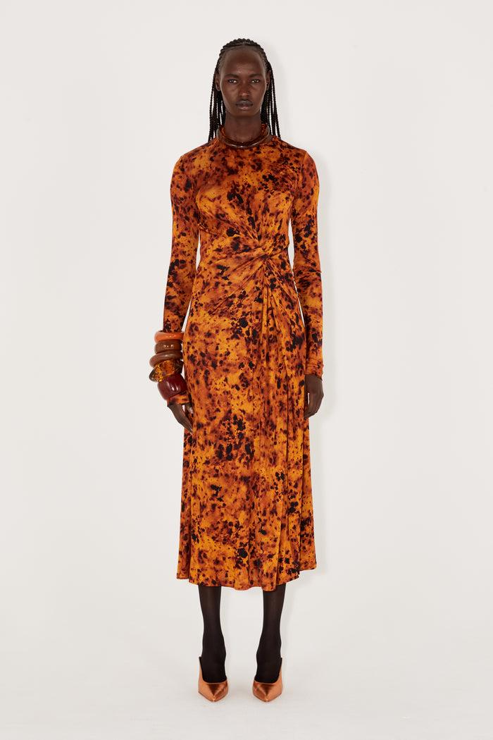 galvan london Zerodeux Dress - Amber
