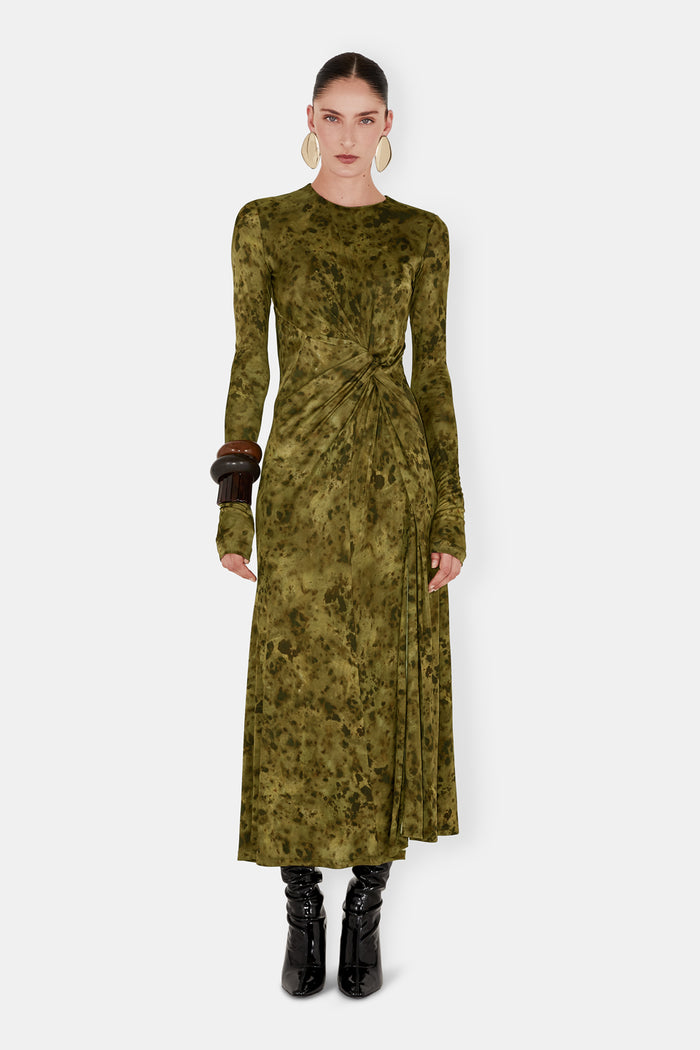 galvan london Zerodeux Dress - Olive