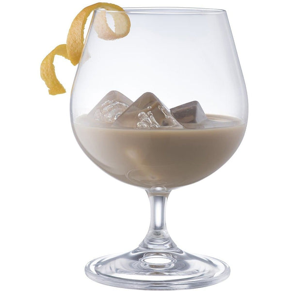 galway crystal Engraved Elegance Brandy/Cream Liqueur Glass Pair