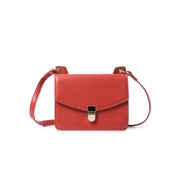galway crystal Cross Body Double sided Bag Red