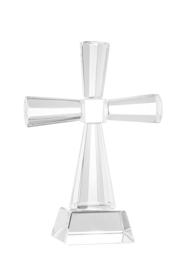 galway crystal Cross Figurine