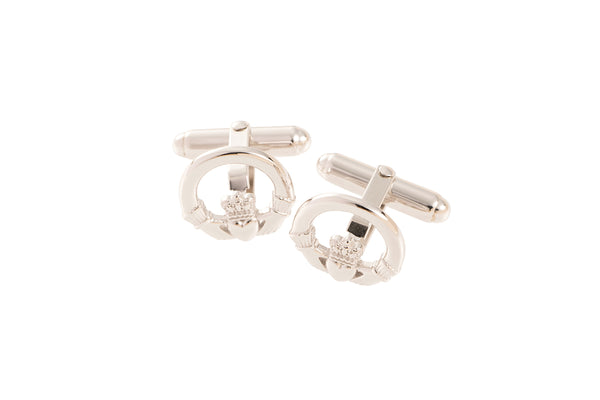galway crystal Cufflinks Claddagh