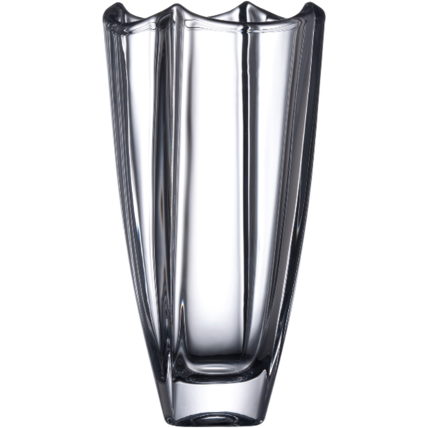 galway crystal Dune 10" Square Vase