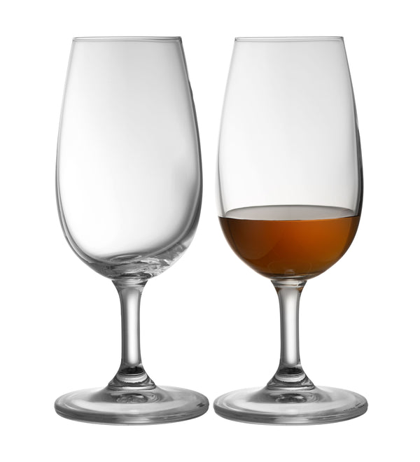 galway crystal Elegance Stemmed Tasting Glass Pair